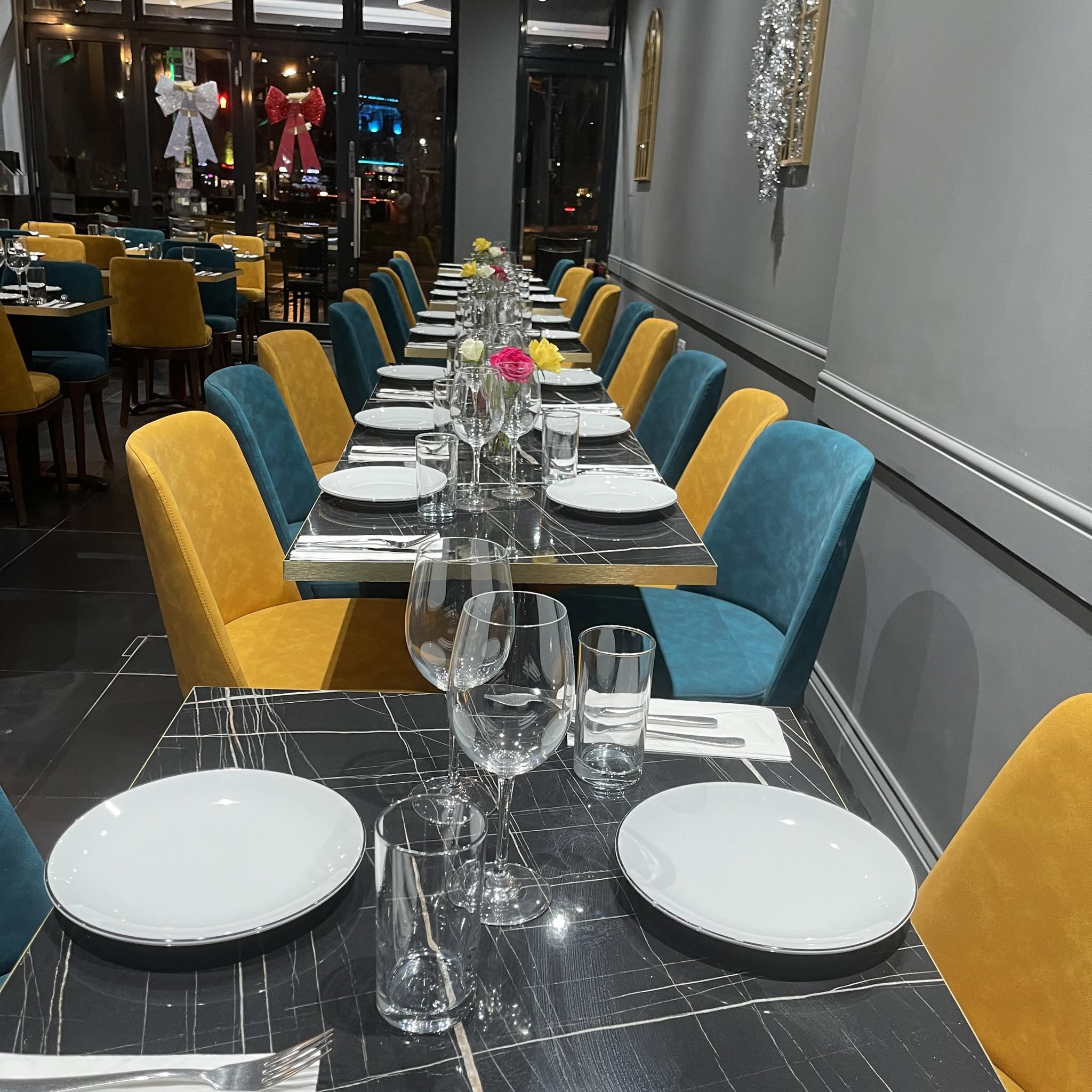 Dining atmosphere at Harana Turkish Restaurant